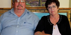 HaS se Bestuurder, John van Rooyen en sy eggenote, Marlene 